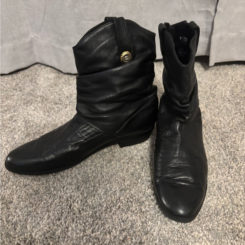 Vintage Dingo booties 80’s 90’s black Stranger Things Nancy